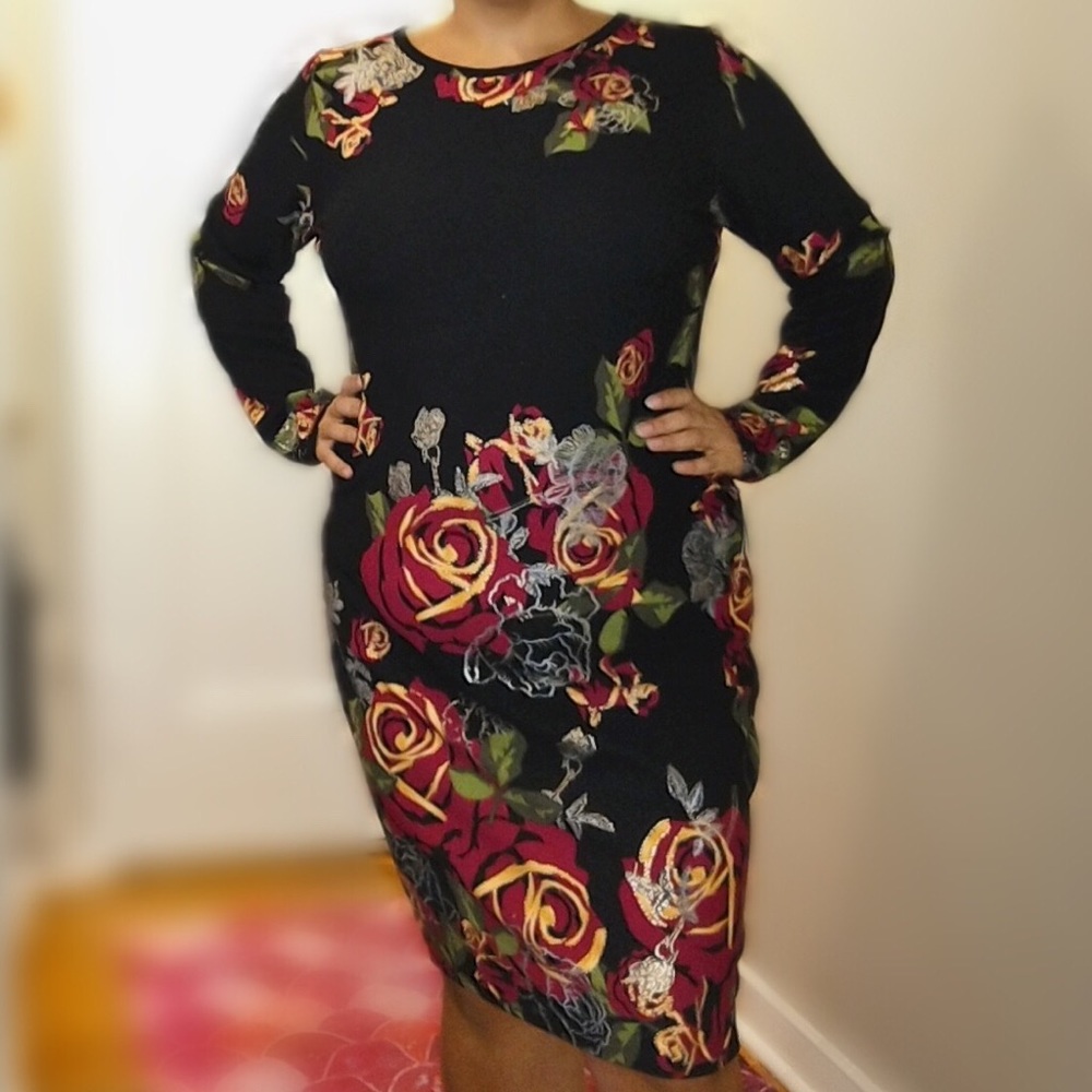 Elegant Debbie Rose Dress